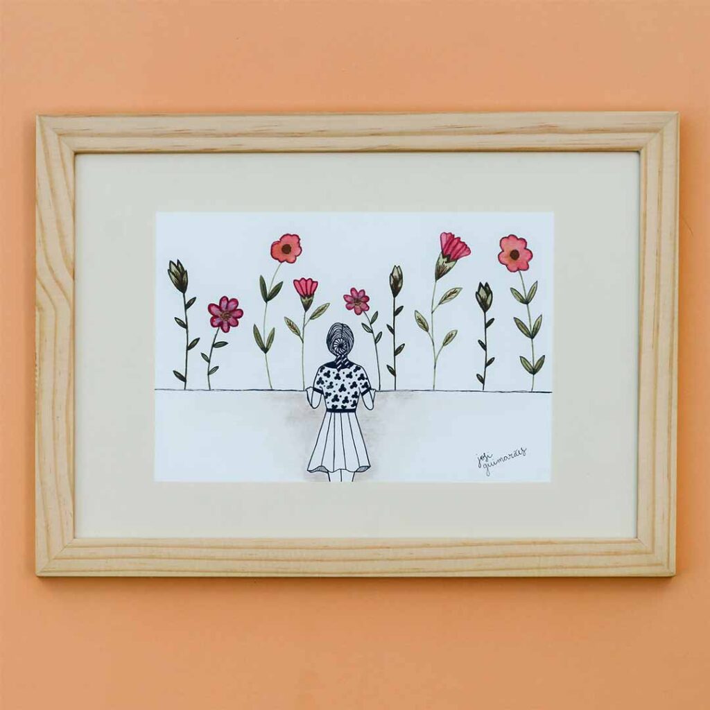 Ilustração "Jardim Secreto"