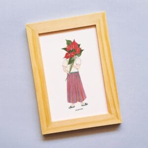 Ilustração 'Lembrei de Você' - Antúrio