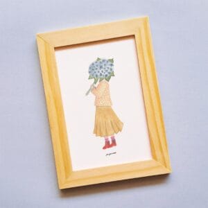 Ilustração 'Lembrei de Você' - Hortênsia