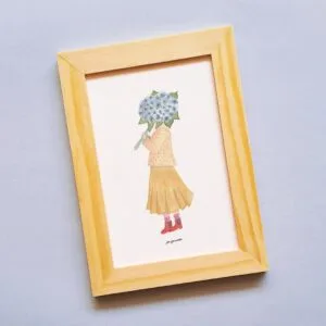 Ilustração 'Lembrei de Você' - Hortênsia